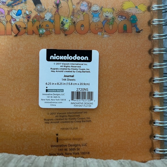 Nickelodeon 2000s design journal - Picture 5 of 5